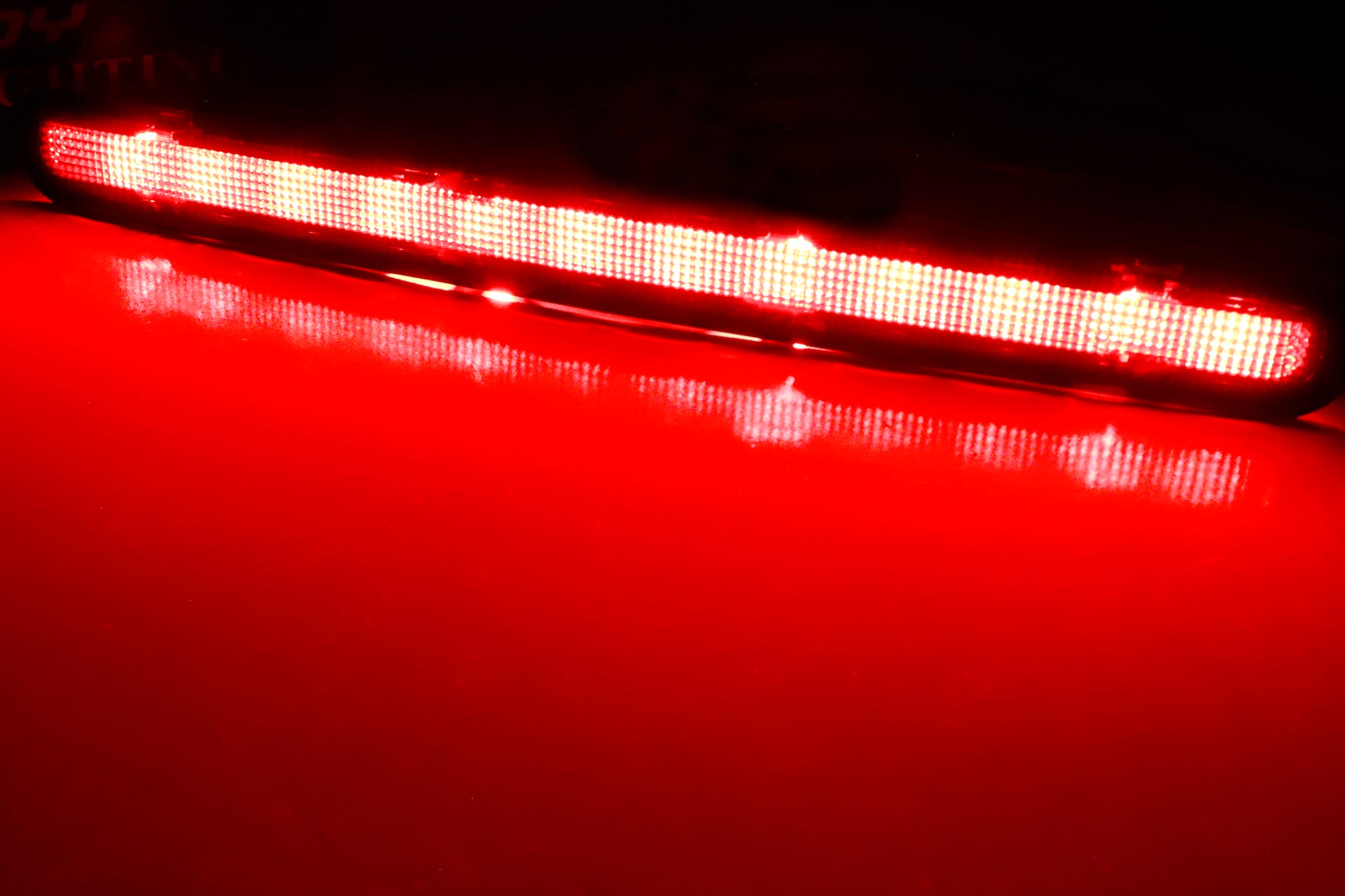 2016-2024 Chevy Camaro Dark Red OE Spec 12 SMD LED Trunk Lid Third Brake Light Replacement - High Visibility Safety Upgrade for Night Driving & Car Shows