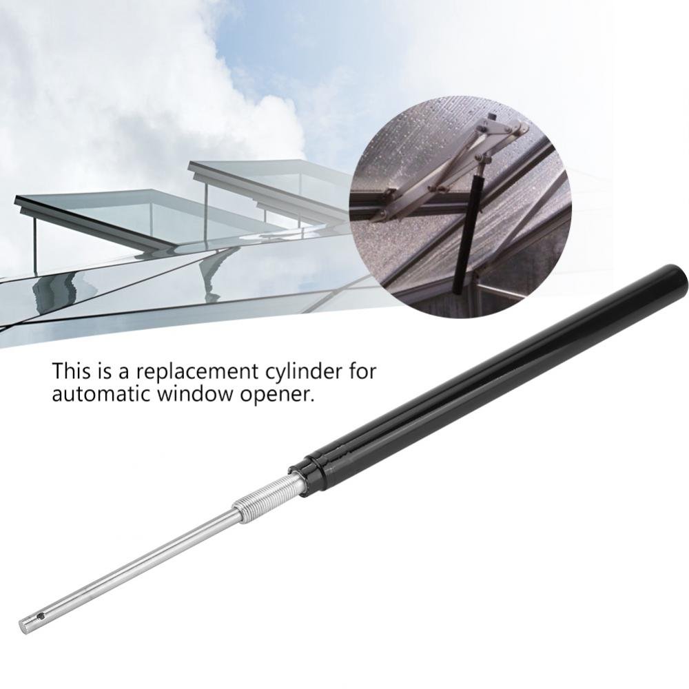 Fdit Solar-Powered Automatic Greenhouse Window Opener Cylinder - Temperature Sensor Replacement Kit for Greenhouses & Garden Ventilation