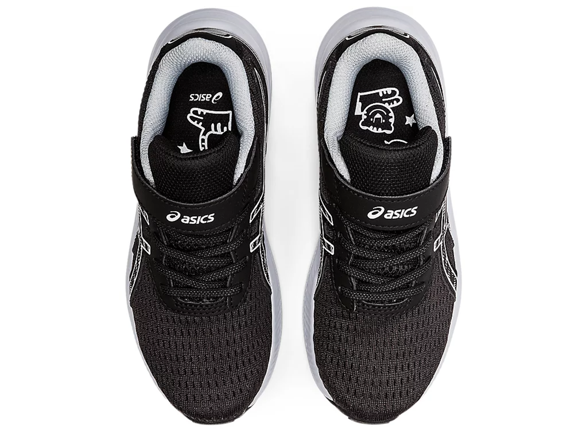 ASICS Kids Pre Excite 9 PS Running Shoes - Black/White (1014A234-002) | Lightweight & Comfortable Sneakers for Boys & Girls | Perfect for School, Sports & Daily Activities