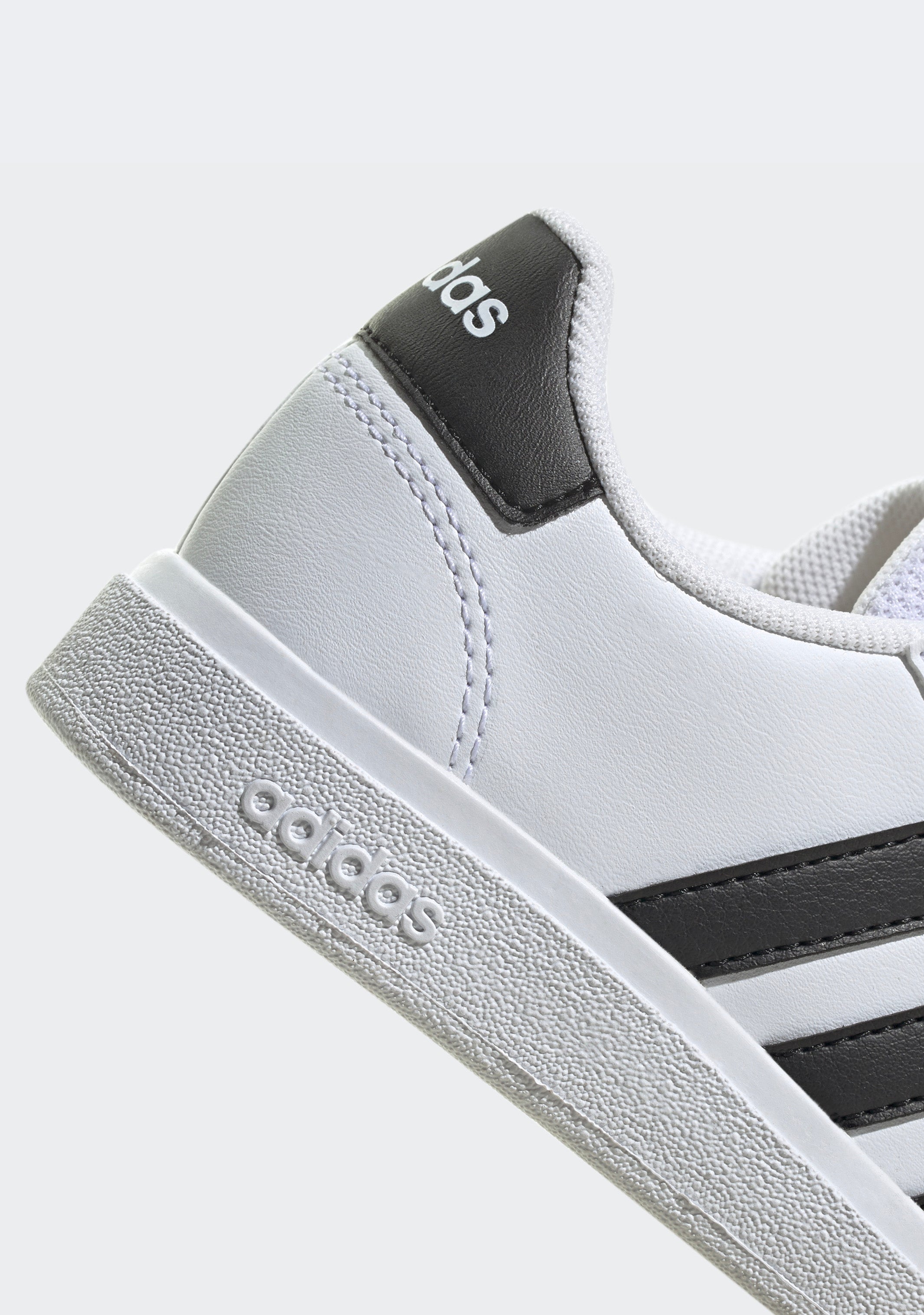 Adidas Kids' Grand Court 2.0 Sneakers - Lightweight Comfortable Athletic Shoes for Boys & Girls - Perfect for School, Playground & Everyday Wear