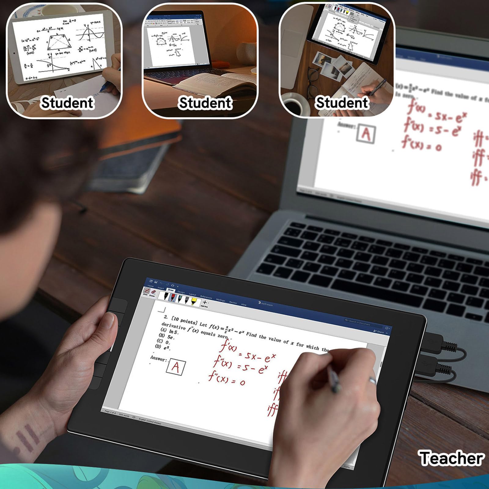 VEIKK VK1200 11.6 Inch Full-Laminated Graphic Drawing Tablet with Screen - Battery-Free Stylus, Tilt Function & 6 Customizable Shortcut Keys - Digital Art, Animation & Design (Requires Computer Connection) - Perfect for Artists, Illustrators & Graphic Designers