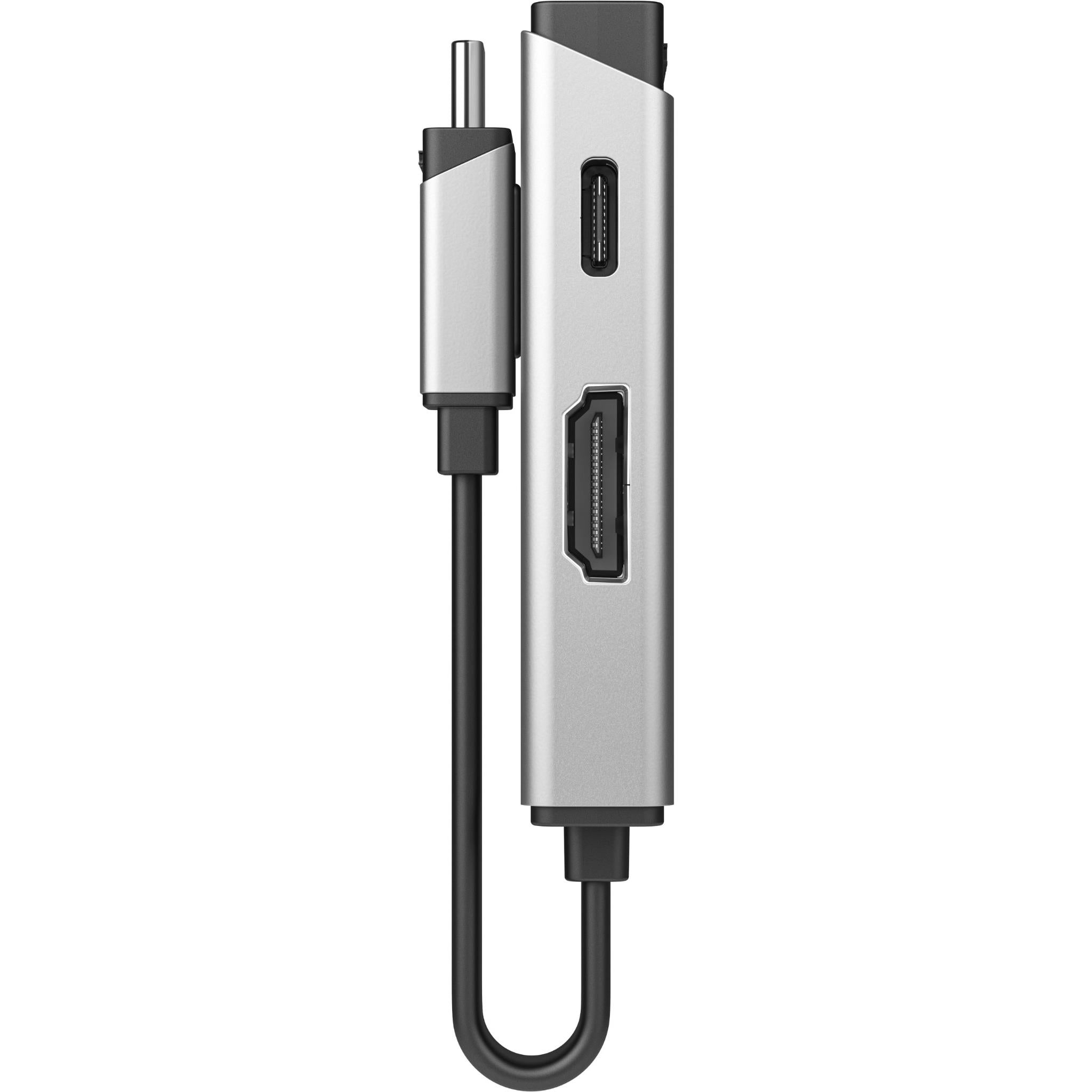 ALOGIC MagForce Duo Charge 2-in-1 USB C Adapter - Fast Charging Cable for iPhone & Android - Perfect for Travel, Office & Home Use