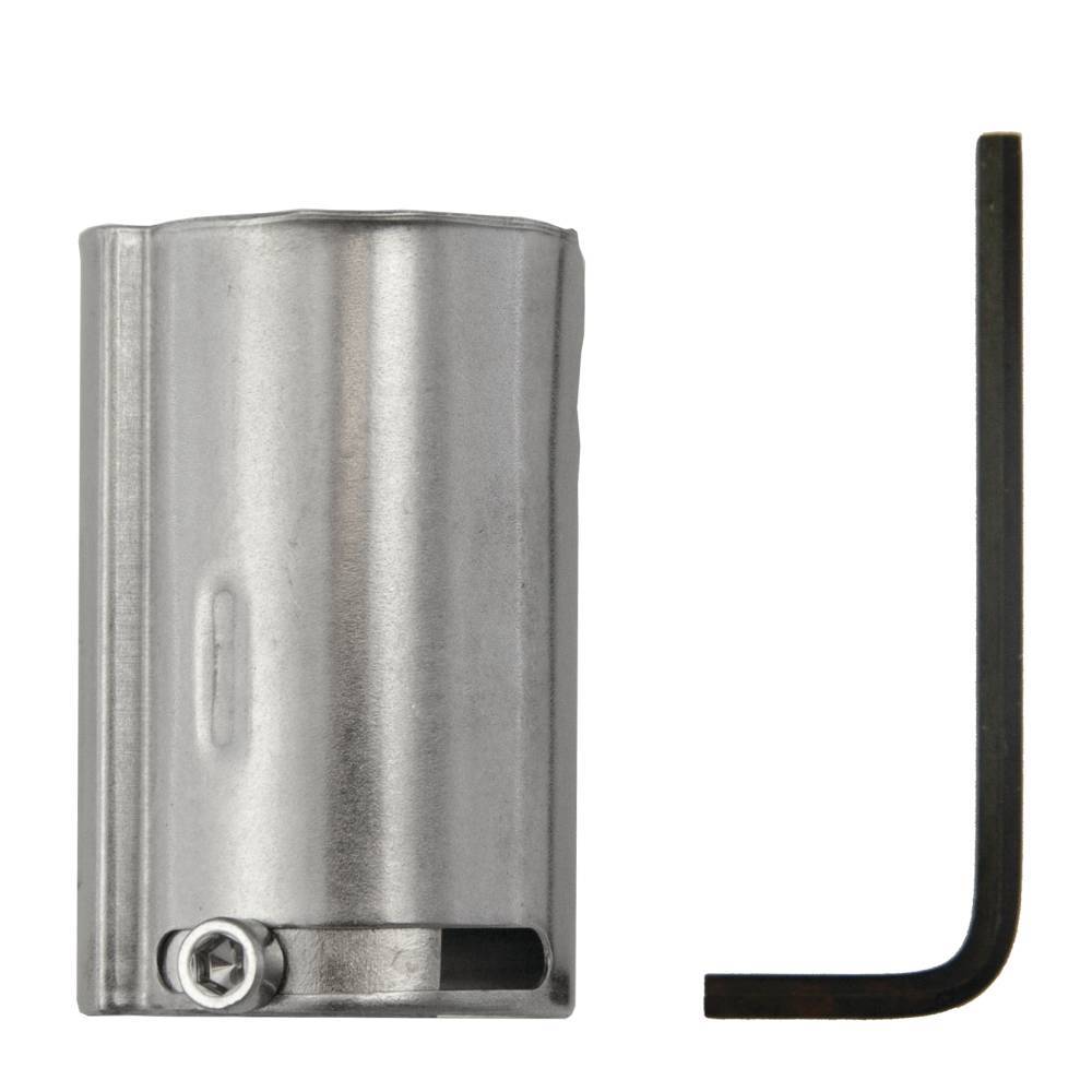 Moen 10066 Chrome Adjustable Temperature Limit Stop Valve - Perfect for Bathroom & Kitchen Faucet Safety Control