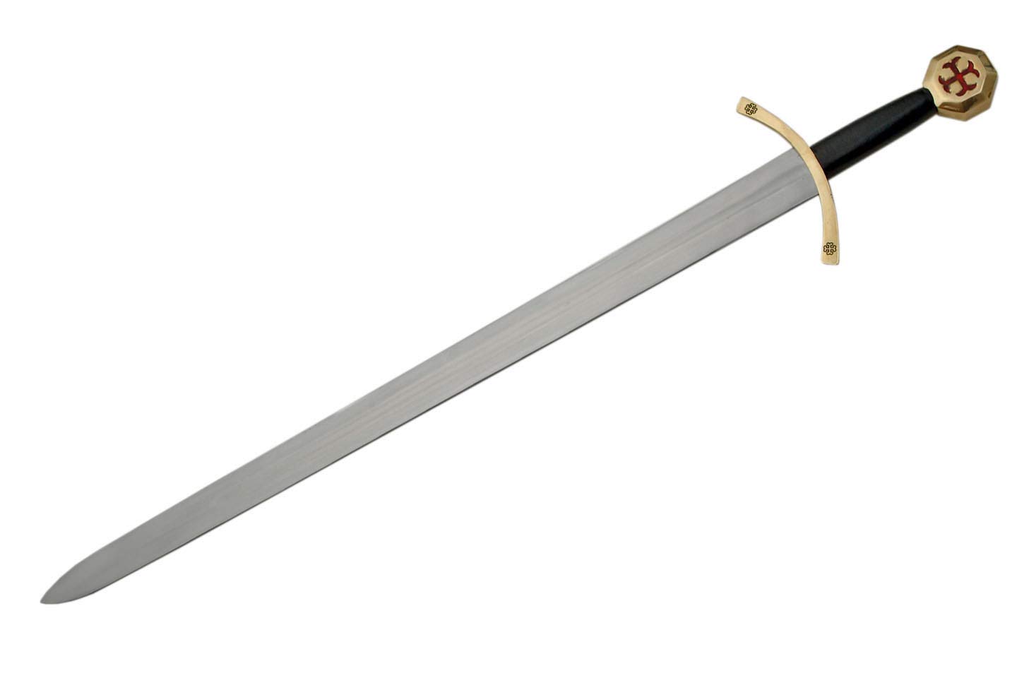 Szco Supplies Authentic Knight of Templar Sword - Medieval Crusader Weapon for Collectors, Cosplay & Historical Reenactment