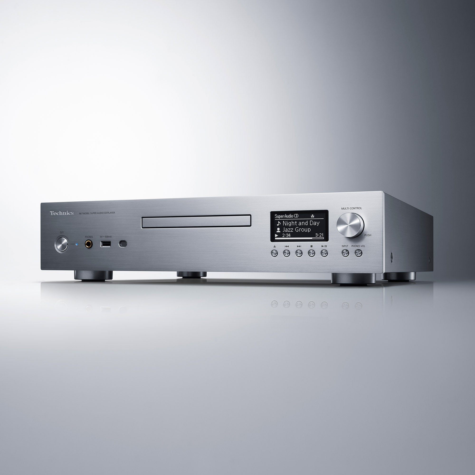 Technics SL-G700M2 Hi-Res Network Audio & SACD Player - Premium Home Audio System for Music Lovers & Audiophiles