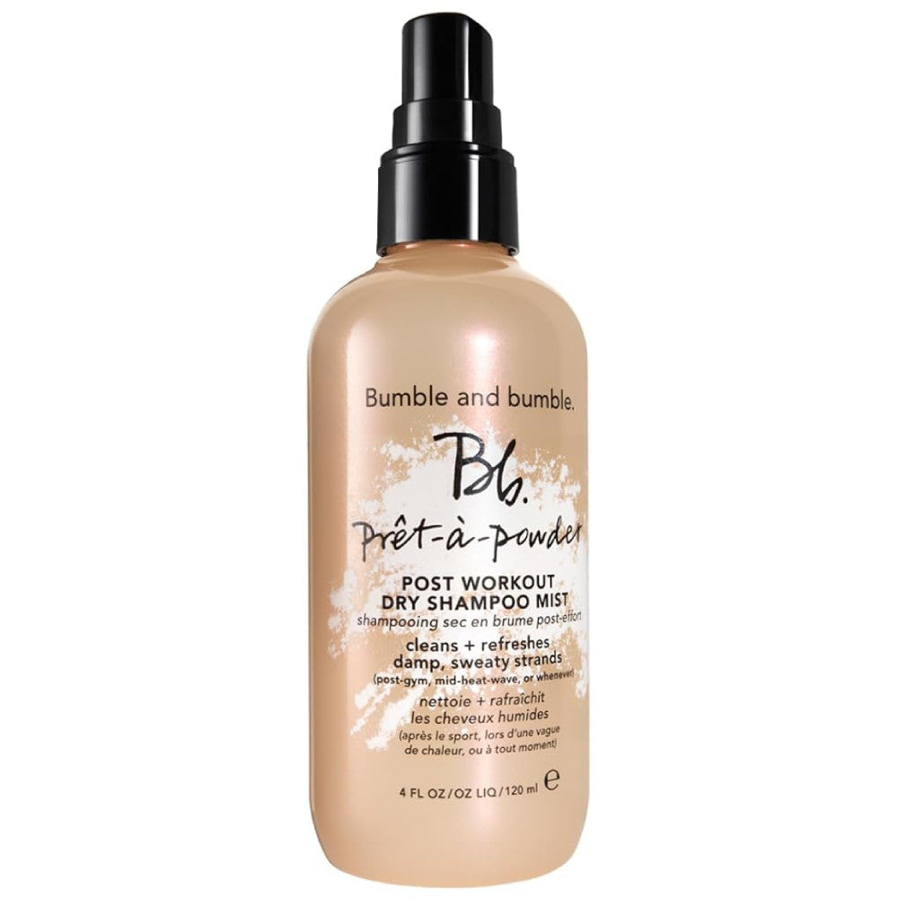 Bumble and Bumble Pret-a-Powder Post Workout Dry Shampoo Mist - Refresh Hair Instantly After Gym, Yoga & Sports | Travel & On-The-Go Use