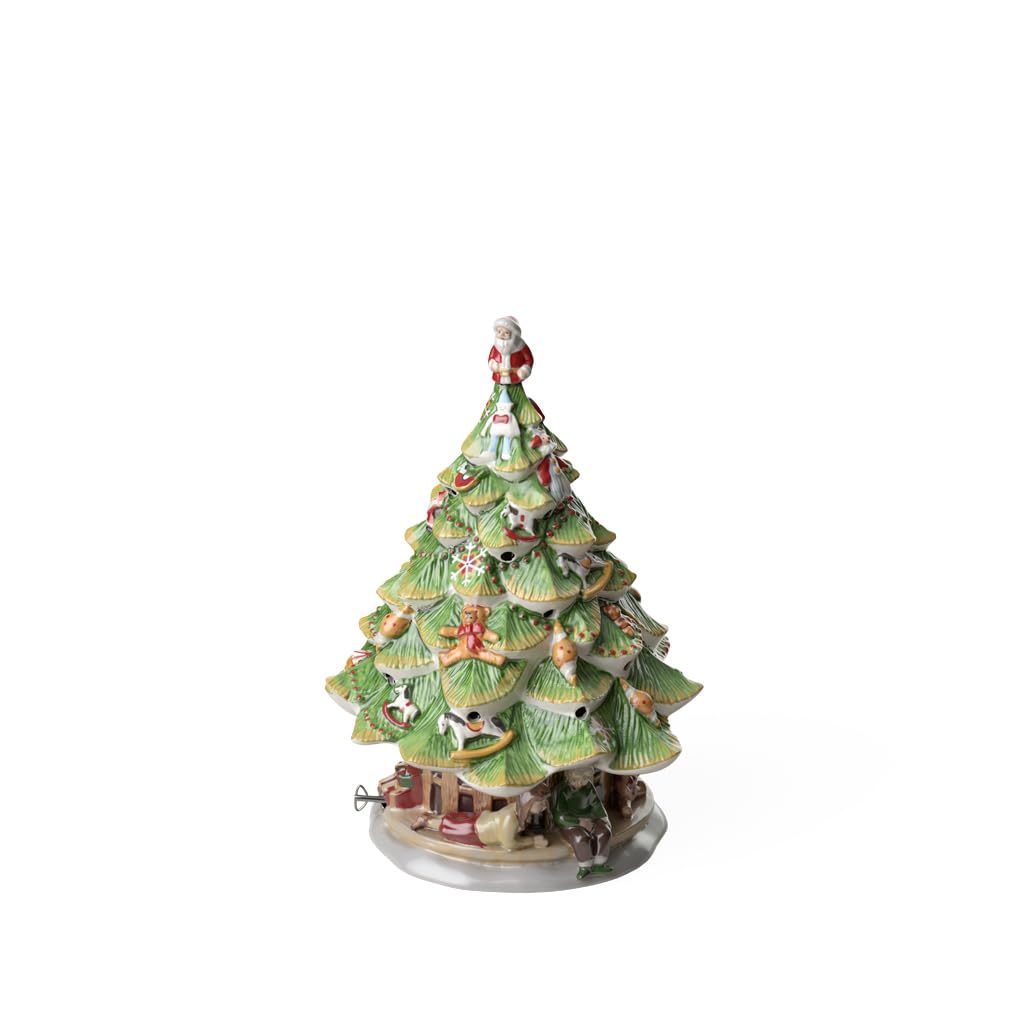 Villeroy & Boch Christmas Tree Decorations - Large Holiday Xmas Tree with Kids Toys for Festive Home Decor | Perfect for Living Room, Bedroom & Christmas Party Decorating