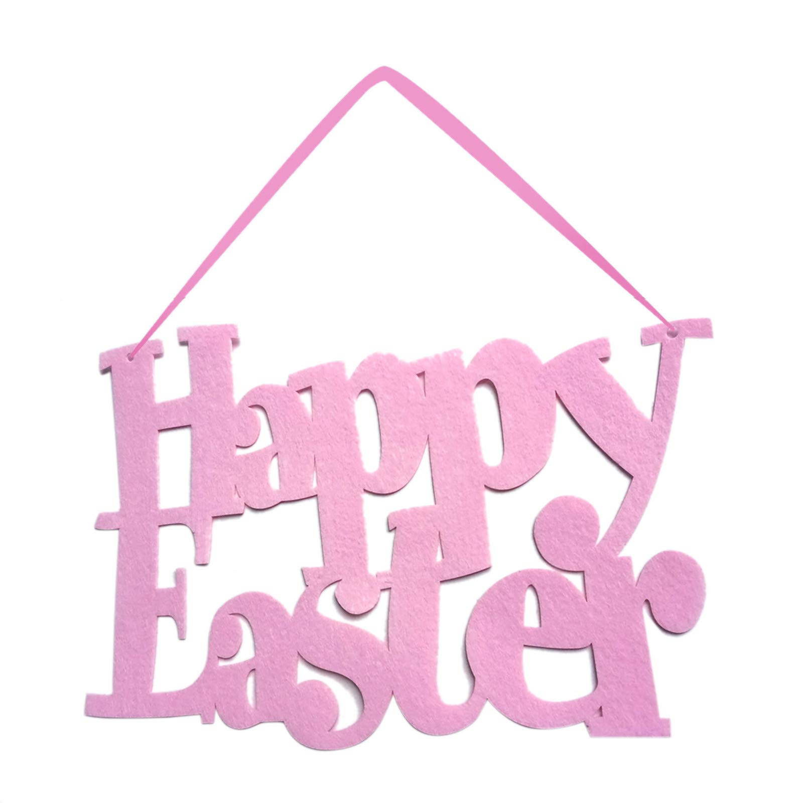 Homlpope Easter Hanging Door Decorations - Happy Easter Ornaments & Party Favors for Spring Celebrations - Perfect for Easter Egg Hunts, Church Events & Home Decor