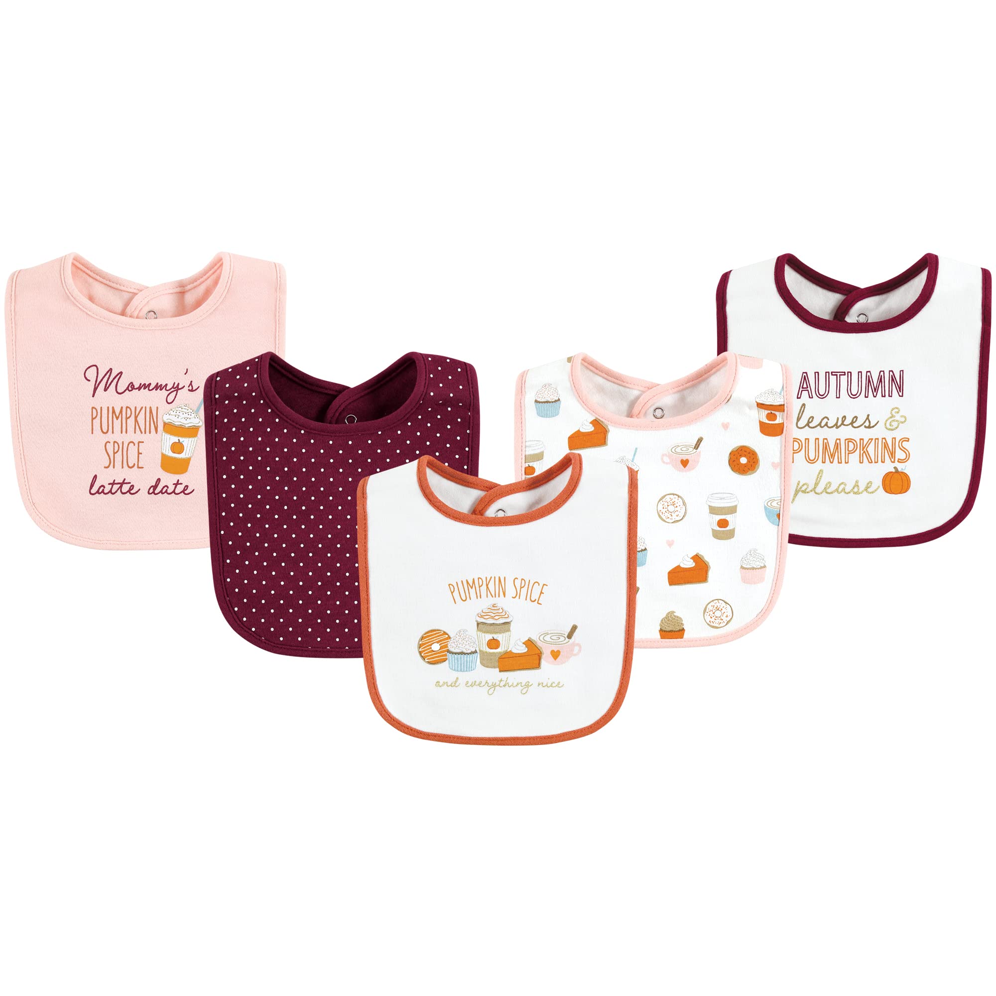 Hudson Baby Unisex Cotton Bibs for Infants & Toddlers - Soft & Absorbent Drool Bibs for Feeding, Teething, and Everyday Use