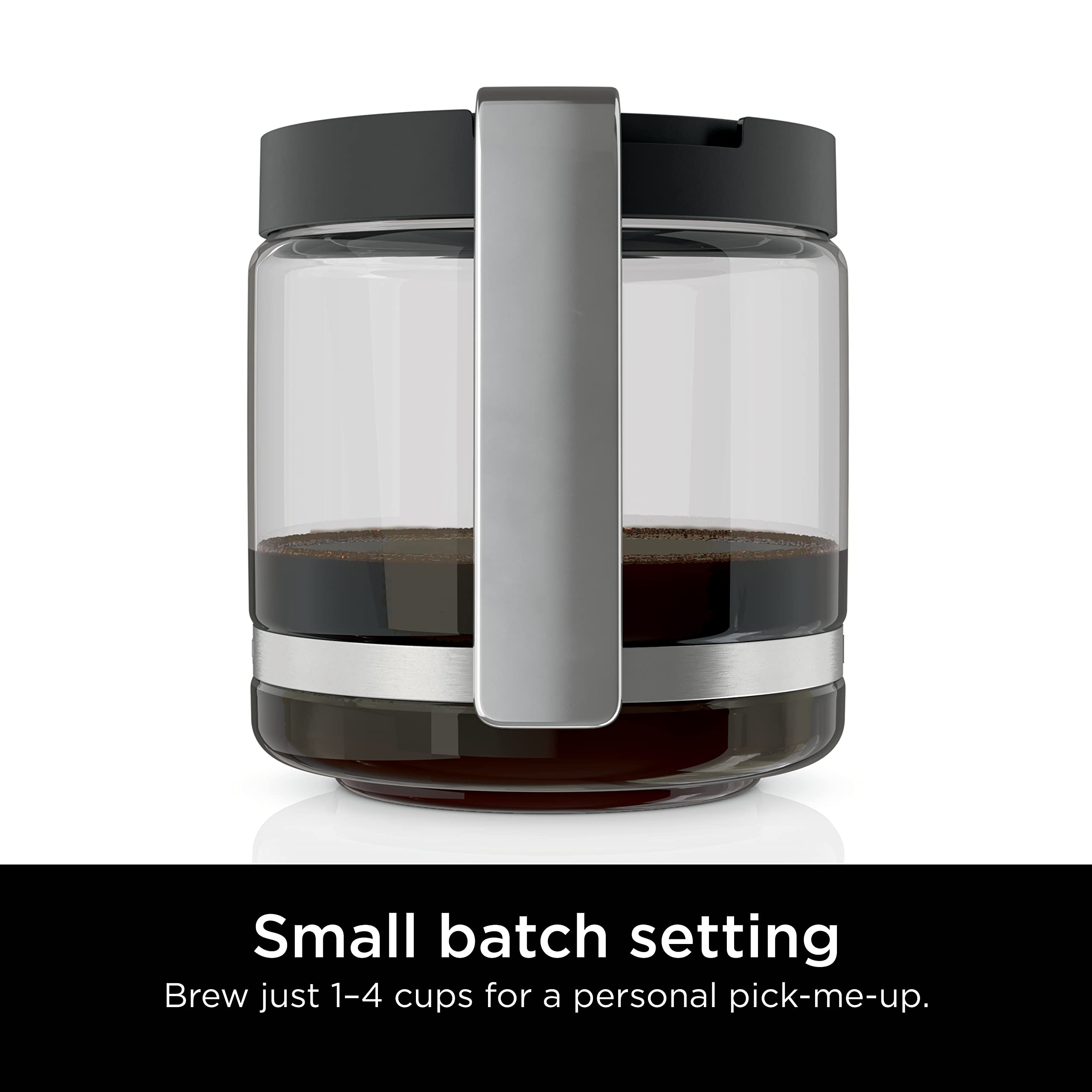 Ninja DCM200C Programmable XL 14-Cup Coffee Maker with Permanent Filter - Stainless Steel Silver - 14-Cup Glass Carafe - Perfect for Home, Office & Large Gatherings