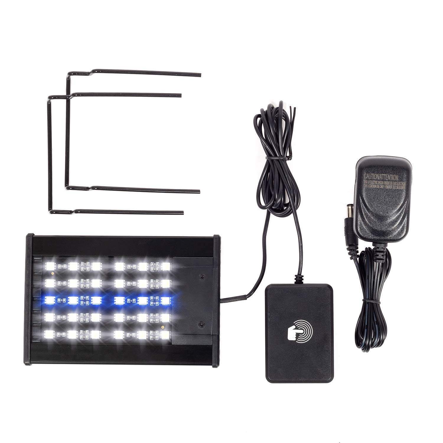 REPTI ZOO Reptile LED Terrarium Light - Day & Night Mode with White & Blue Light for Lizards, Snakes, Geckos - Perfect for Desert & Tropical Habitats