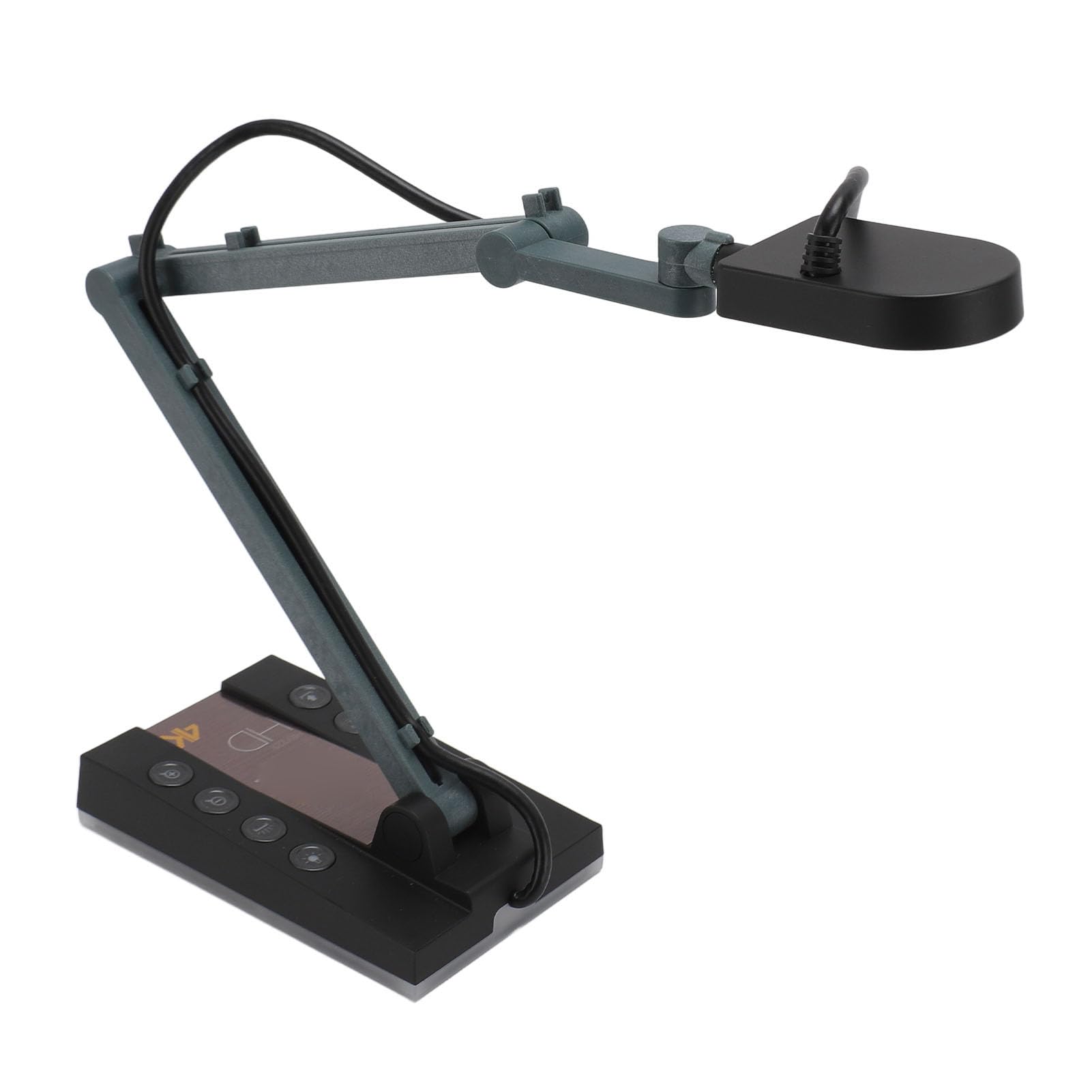 1080P 15MP USB Document Camera with LED Light - Foldable 2D/3D Webcam for Teachers, Online Classes & Live Demos | Perfect for Classroom Teaching, Distance Learning & Video Presentations