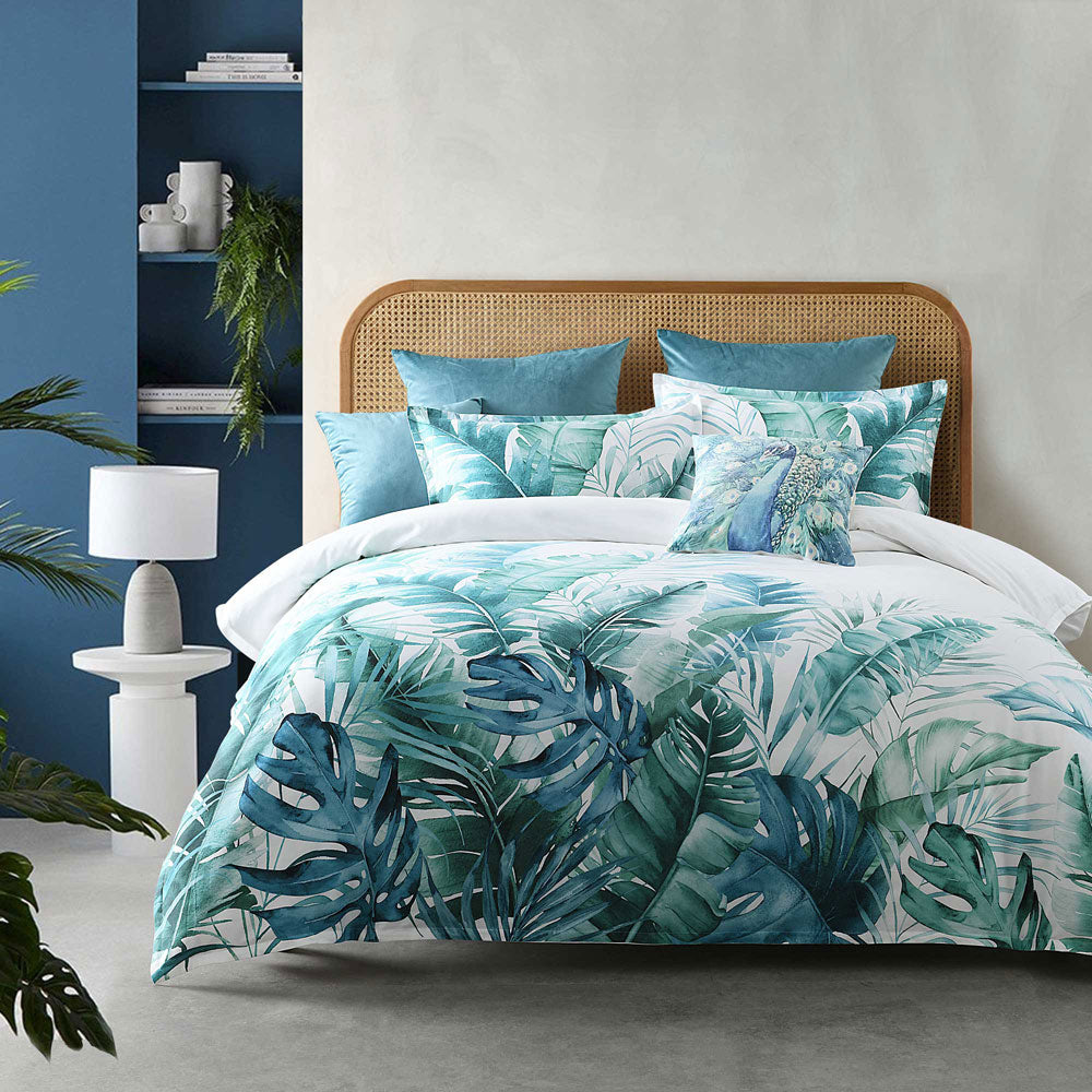 Daintree White Quilt Cover Set - Queen Size Bedding for Luxury Comfort | Perfect for Master Bedrooms, Guest Rooms & Hotel Decor