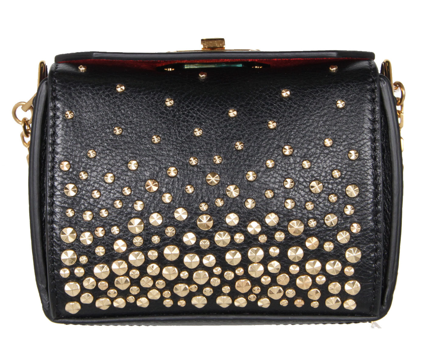 Nano Meteor Box Bag - Stylish Black & Gold Crossbody Purse for Women | Perfect for Work, Travel & Everyday Use