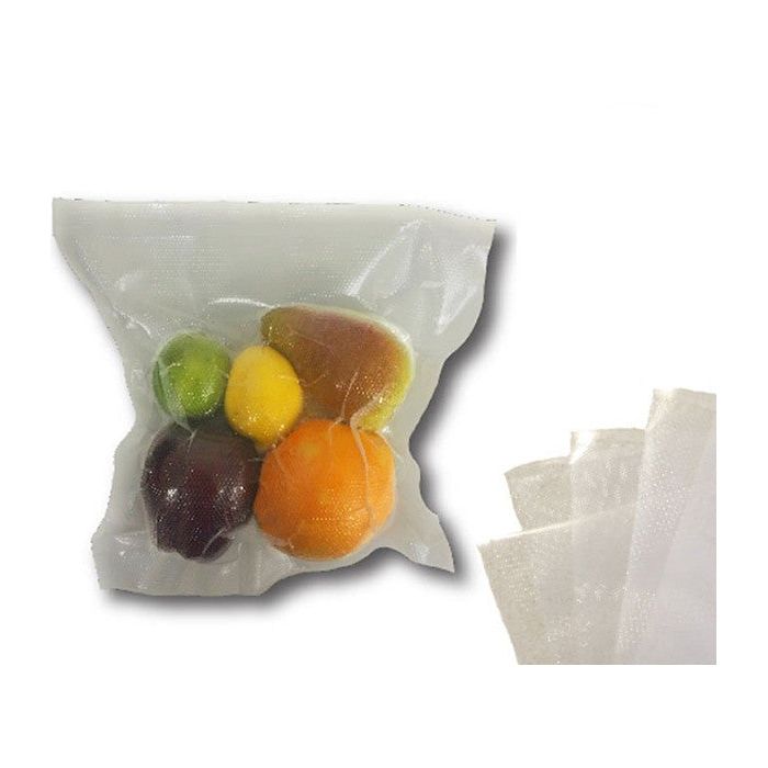 NatureVAC 15'' x 20'' Precut Vacuum Seal Bags - 50 Pack for Food Storage, Sous Vide, Meal Prep & Freezer Organization | Heavy Duty, BPA Free, Airtight Vacuum Sealer Bags for Long Term Preservation