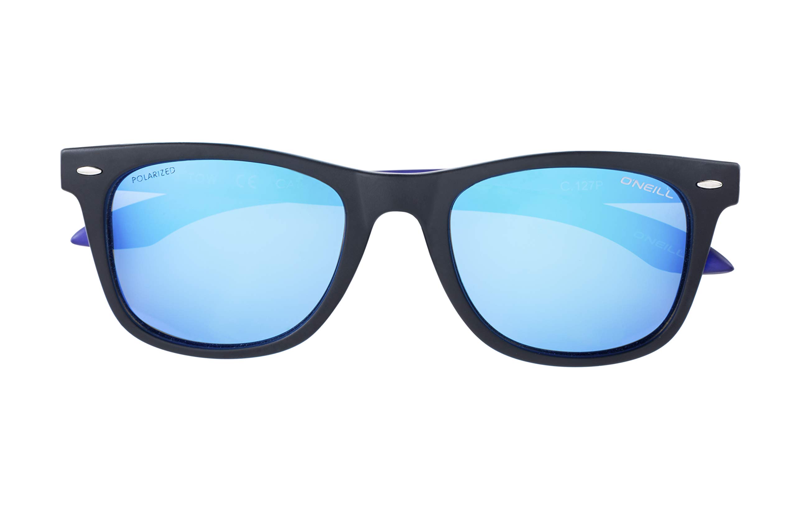 O'Neill Polarized Square Sunglasses - Matte Tortoise Frame with UV Protection - Perfect for Driving, Beach & Outdoor Activities