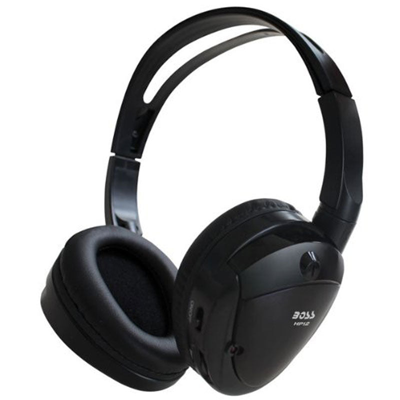 Boss HP12 Wireless Bluetooth Headphones with Noise Cancellation - Premium Over-Ear Headset for Music, Gaming & Calls - Perfect for Travel, Office & Home Use