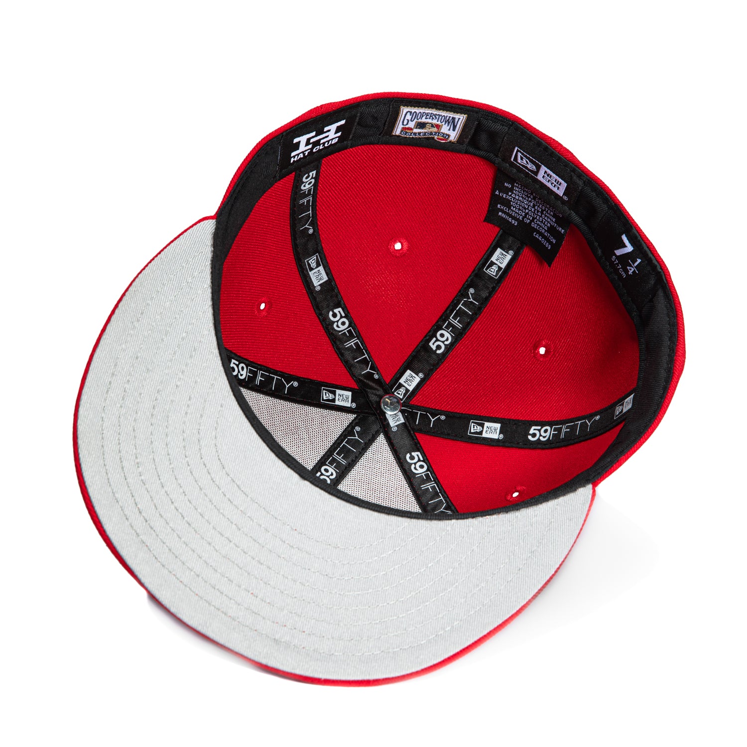New Era 59Fifty Philadelphia Phillies 1925 Vintage Baseball Cap - Red & White Adjustable Snapback Hat for Men & Women | MLB Fan Gear, Sports Events & Casual Wear
