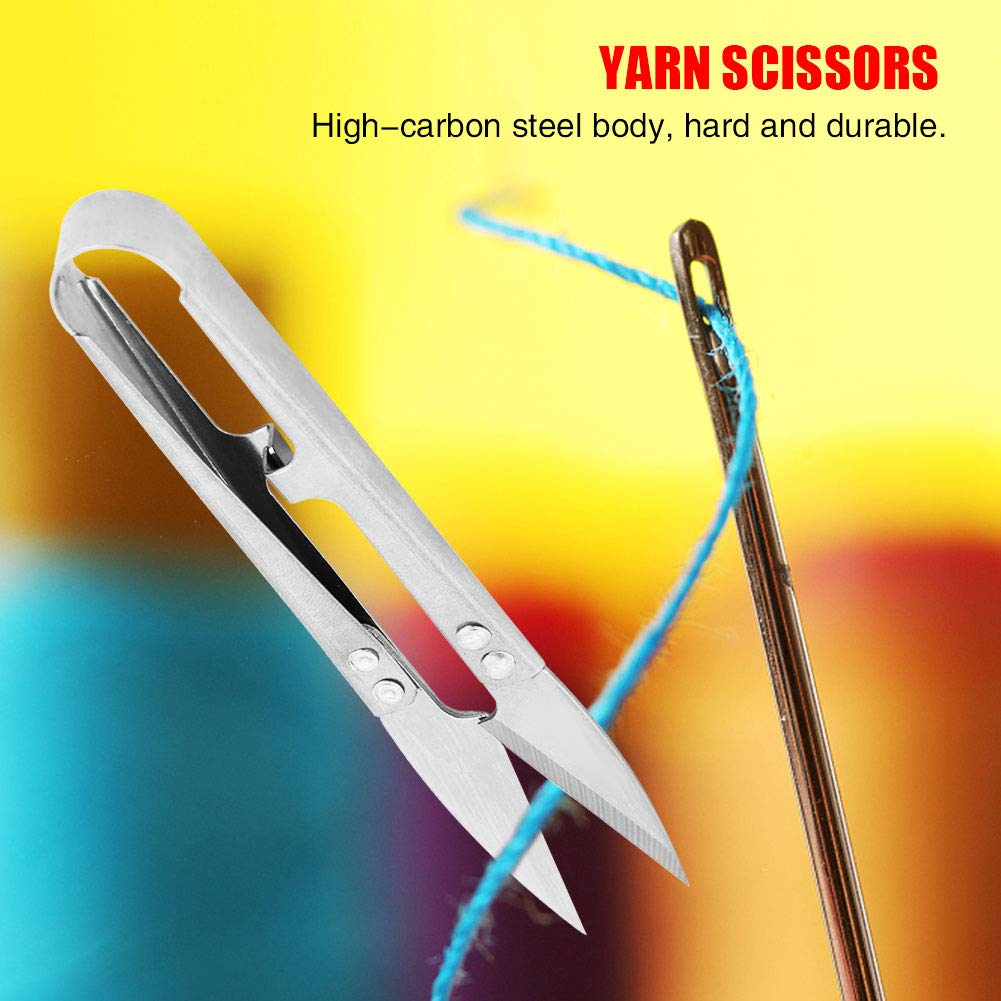 12-Piece Steel Sewing Scissors Set - Mini Embroidery Yarn Snips, Lightweight Thread Clippers & Trimming Nippers for DIY Stitching | Perfect for Quilting, Dressmaking & Craft Projects