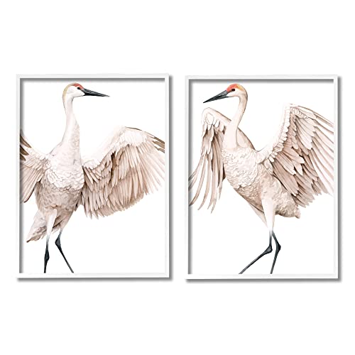White Framed