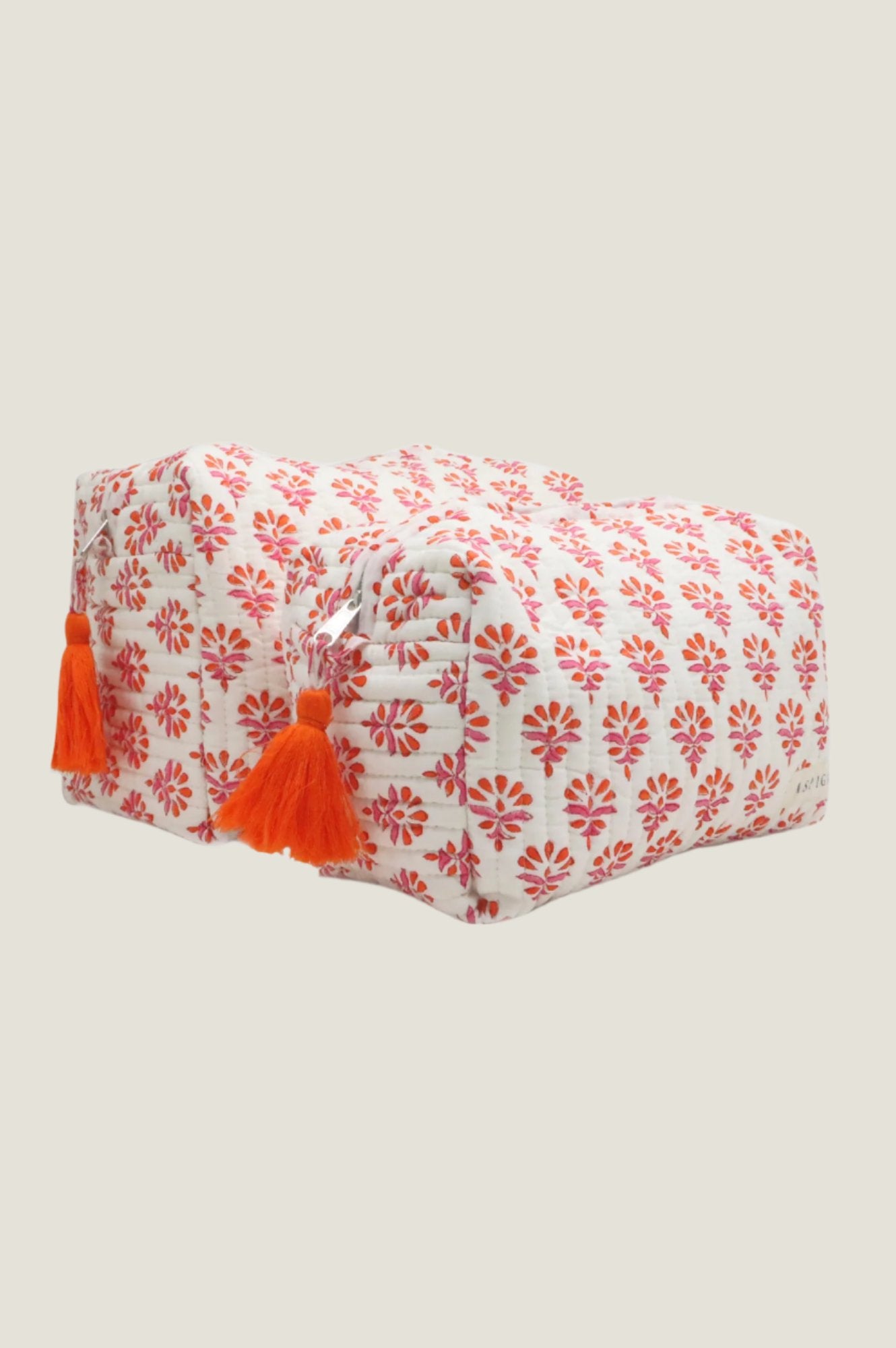 Medium Wash Bag | Hot Coral - Stylish & Durable Laundry Organizer for Travel, Gym, and Home Use