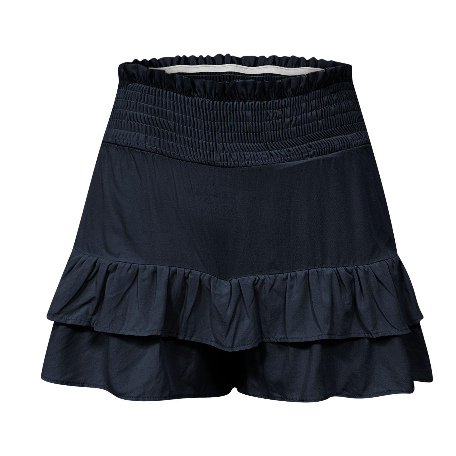 Women's High Waisted Stretchy Shorts - Summer Casual Y2K Wide Leg Pants for Beach & Streetwear