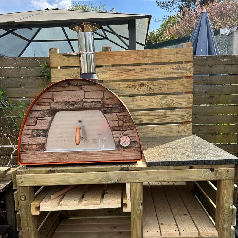 Maximus Arena Outdoor Wood Fired Pizza Oven - Portable Backyard Pizza Maker for Patio, Garden & Camping | Perfect for Home Cooking, Parties & Outdoor Adventures