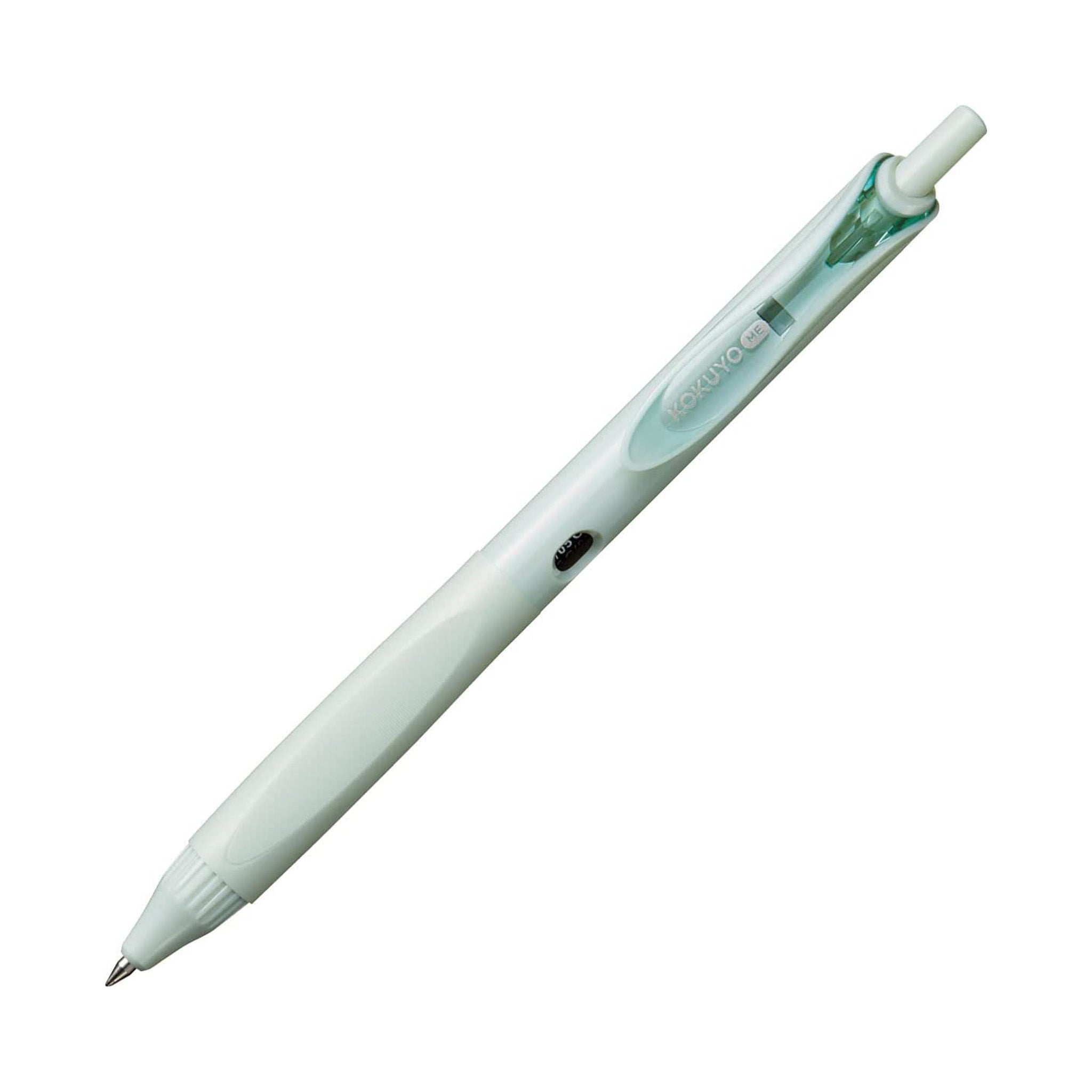 KOKUYO ME Ballpoint Pen - Smooth Writing 0.5mm Fine Point - Black Ink Refillable Pens for Office, School & Note Taking - Premium Japanese Stationery for Everyday Use