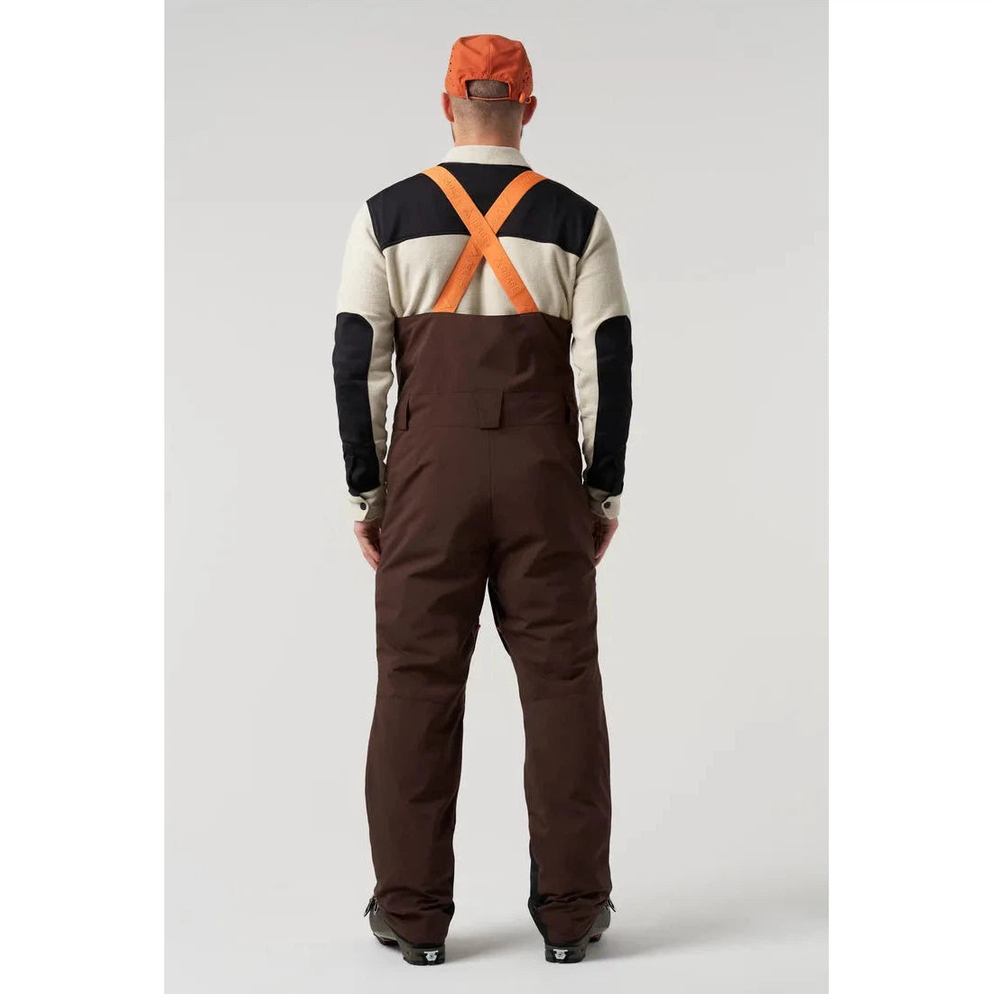 Orage Men's Leeds Insulated Bib Snow Pants 2025 - Waterproof Winter Ski Pants for Men - Perfect for Skiing, Snowboarding & Cold Weather Outdoor Activities