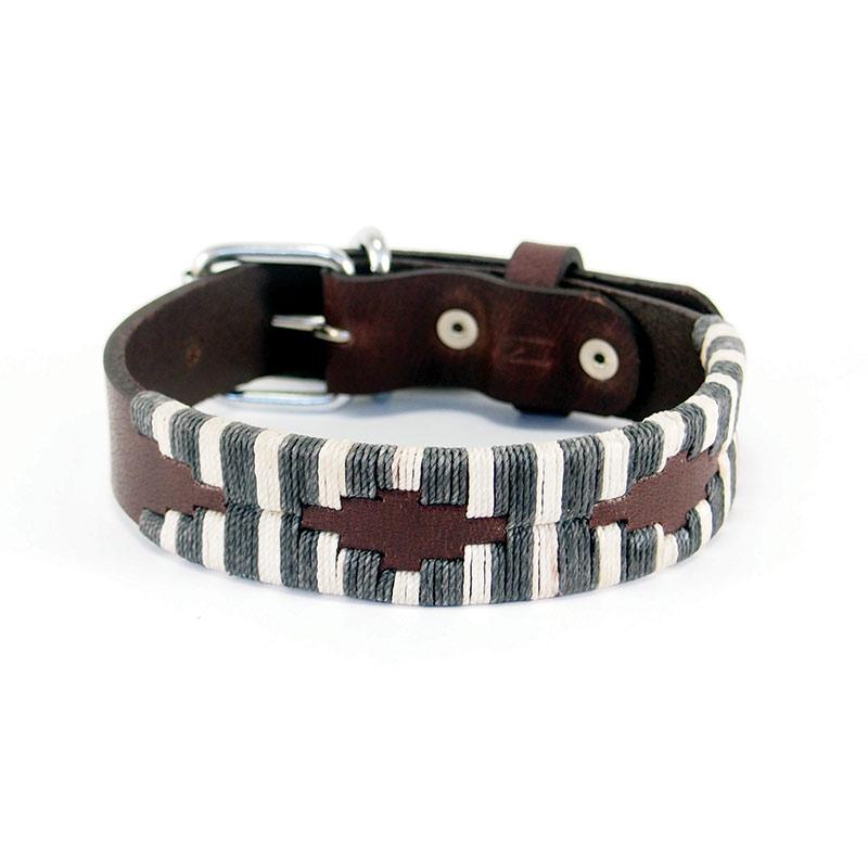 GEORGIE PAWS Hi Ho Silver Dog Collar - Stylish & Durable Pet Accessory for Small & Medium Dogs - Perfect for Walks, Training & Everyday Wear