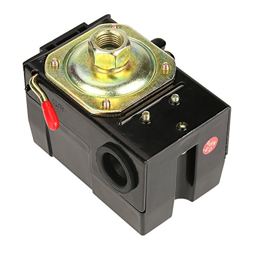 **95-125 PSI Air Pressure Regulator & Switch - 1 PC Air Compressor Control Valve for Pump Accessories - Ideal for Workshop, Garage, and DIY Projects**