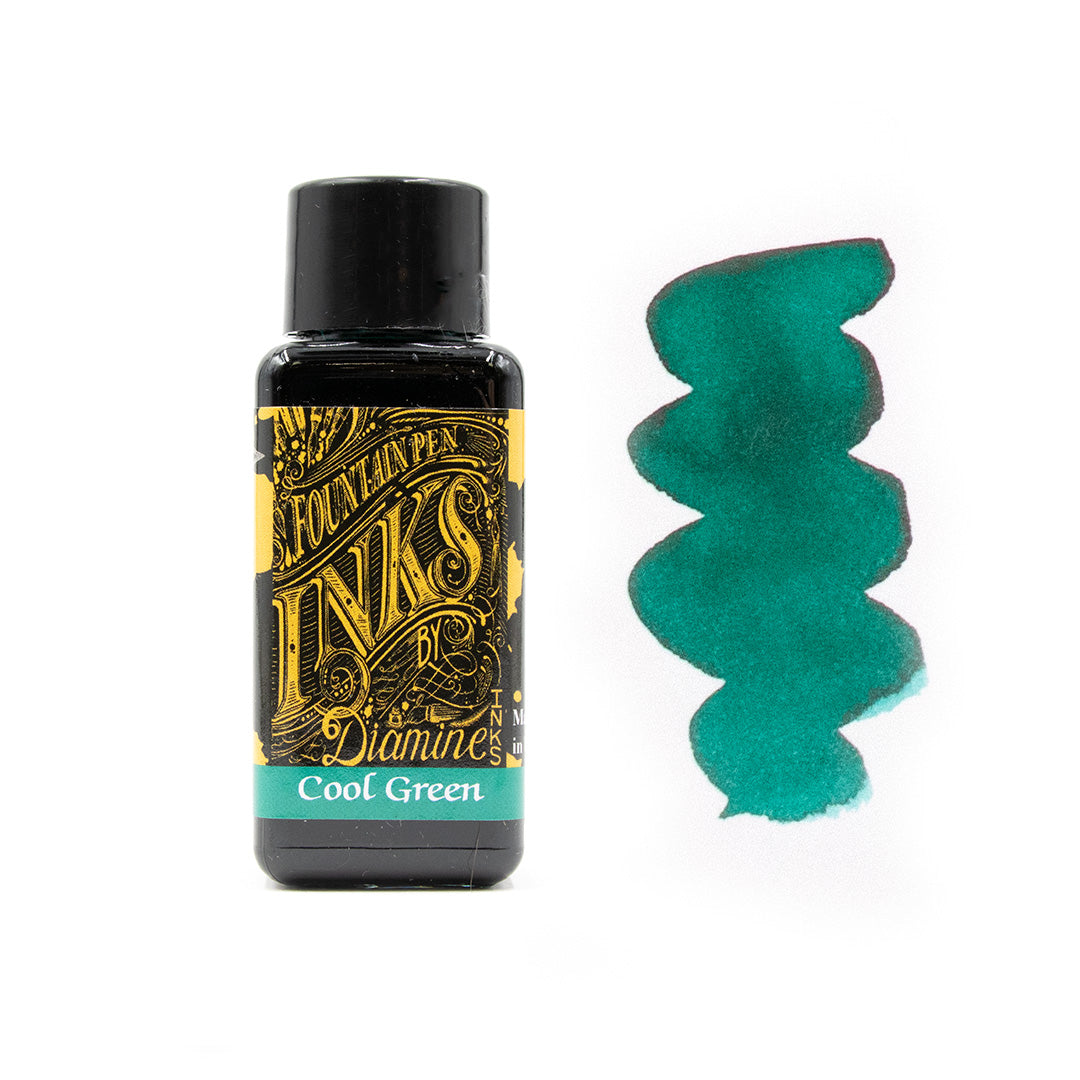 Premium Diamine Fountain Pen Ink 30ml Bottle - Vibrant Colors for Calligraphy, Journaling & Artistic Writing - Perfect for Fountain Pens, Dip Pens & Ink Drawing
