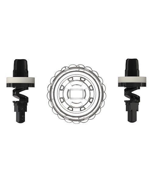 Bathmate HydroXtreme Replacement Valve Pack - Clear - Compatible with HydroXtreme Models - Perfect for Pump Maintenance & Repair