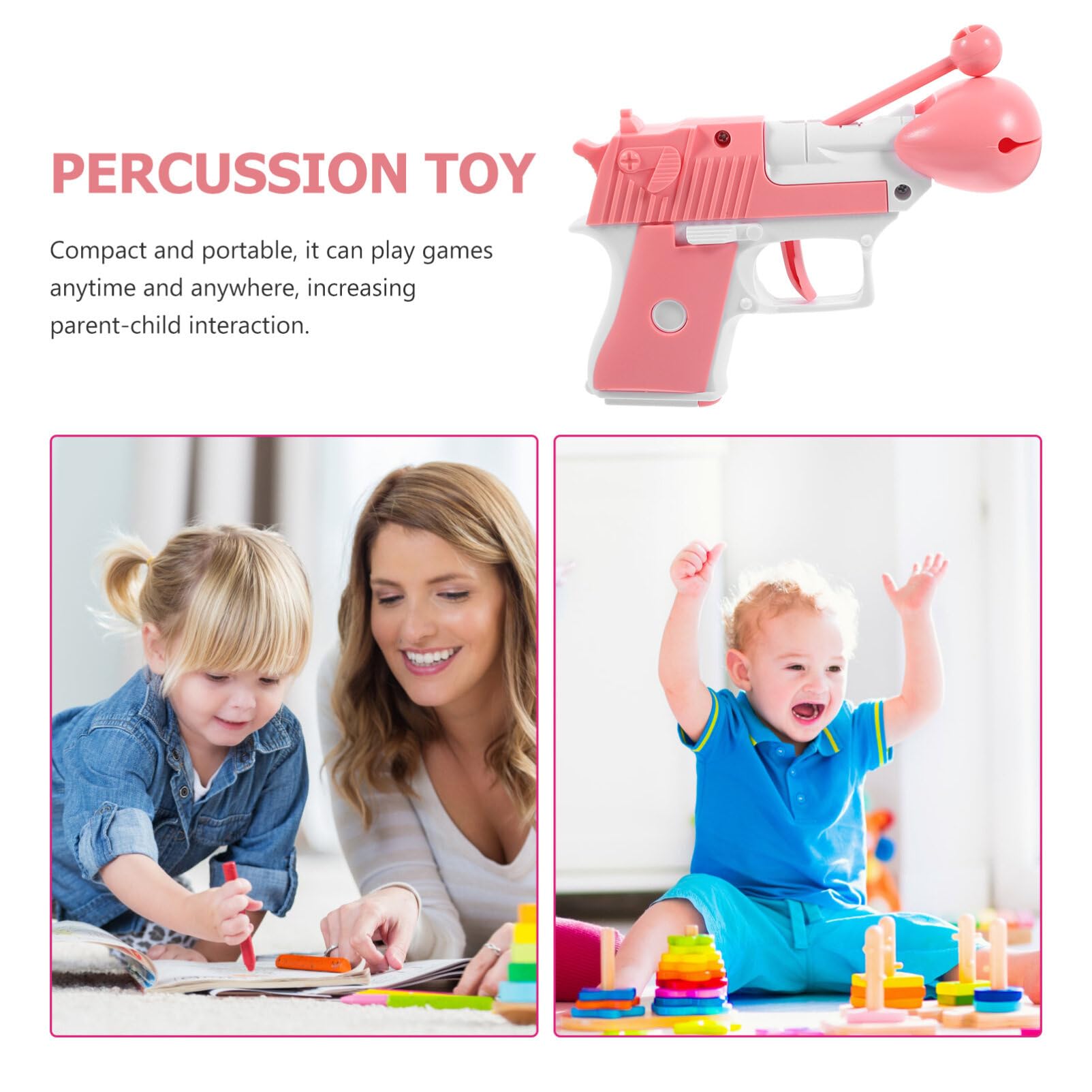 Wooden Fish Percussion Instrument - Handcrafted Musical Toy for Stress Relief & Office Relaxation | Perfect for Meditation, Music Therapy, and Rhythm Games
