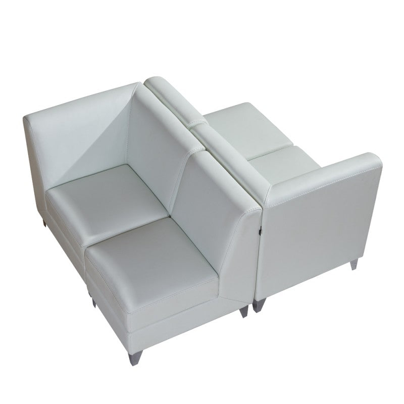 Magic Cube Waiting Bench - 2, 3 or 4 Seats Modern Lounge Seating for Office, Clinic, or Hotel Lobby