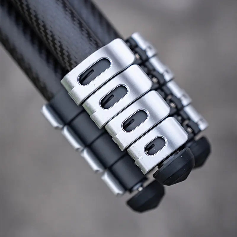 Ulanzi TT09 Carbon Fiber Travel Tripod for Video & Photography - Lightweight & Portable for Vloggers, YouTubers & Outdoor Adventures