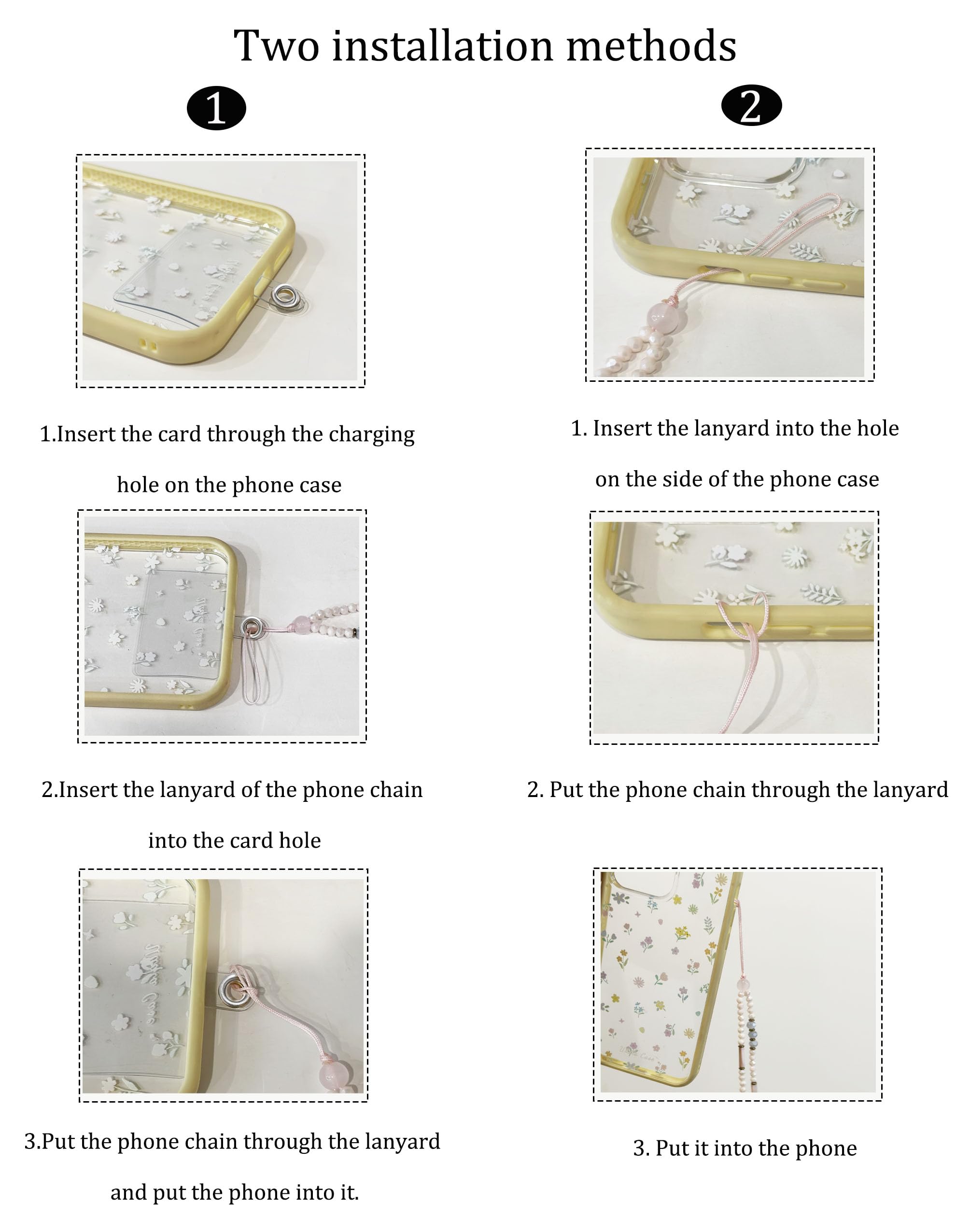 Handmade Phone Charm Wrist Strap & Lanyard for Women - Stylish Cell Phone Accessories for iPhone, Samsung - Perfect for Work, Travel, and Everyday Use