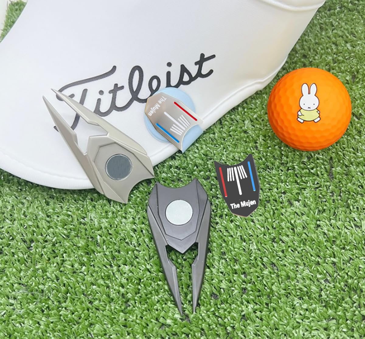 Premium Golf Ball Marker & Alignment Tool Set – Divot Repair, Putting Training Aid with Hat Clip, Cleaner & Club Holder – Ideal Golf Accessories & Gifts for Men & Women | Perfect for Practice, Tournaments & Casual Play