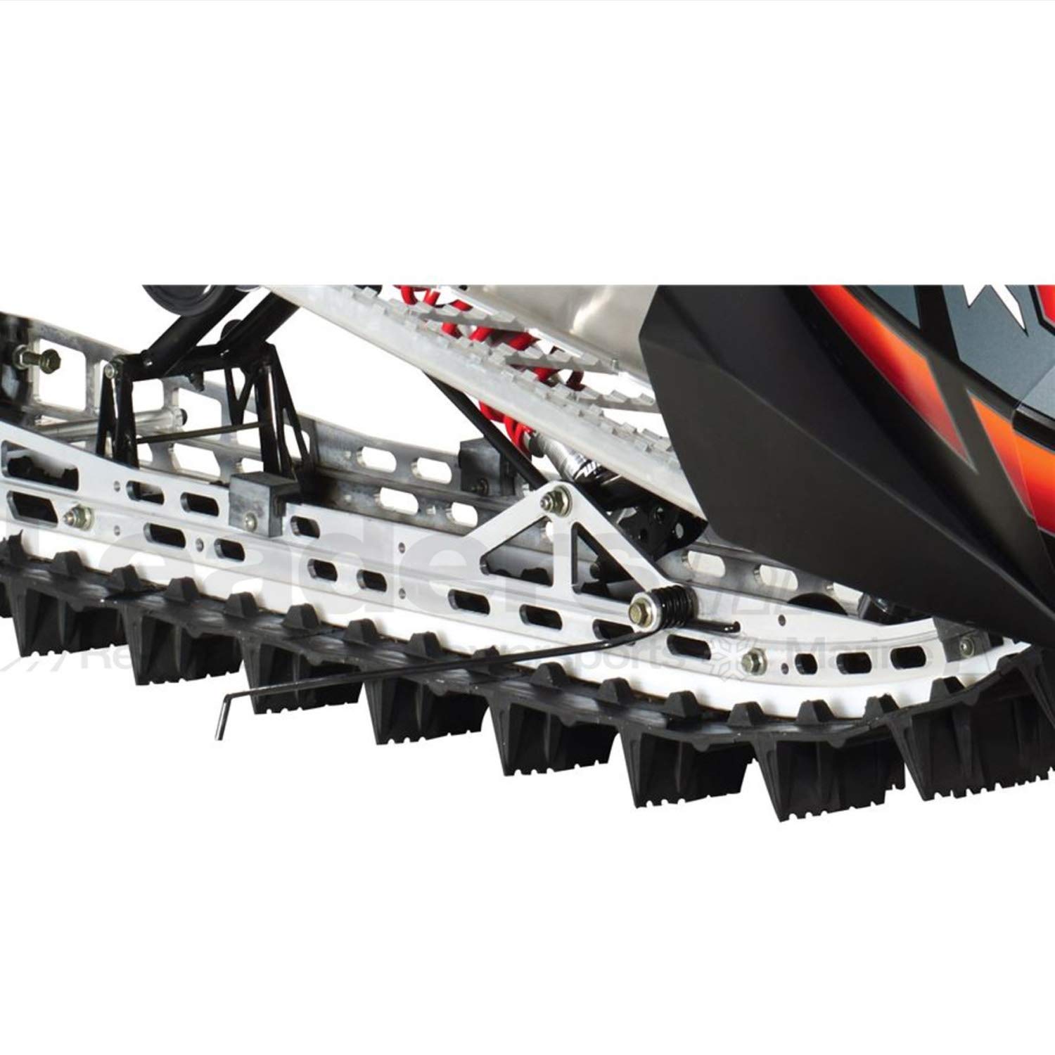 Polaris Snowmobile Ice Scratchers 2876256 - Heavy Duty Carbide Tips for Enhanced Traction on Ice & Snow - Perfect for Winter Trail Riding and Ice Fishing Adventures