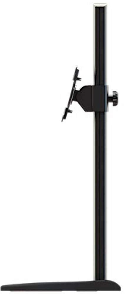 Adjustable Single Desktop Tilt Floor Stand Mount for 13-34 Inch Monitors - Perfect for Home Office, Gaming Setup & Conference Room Displays