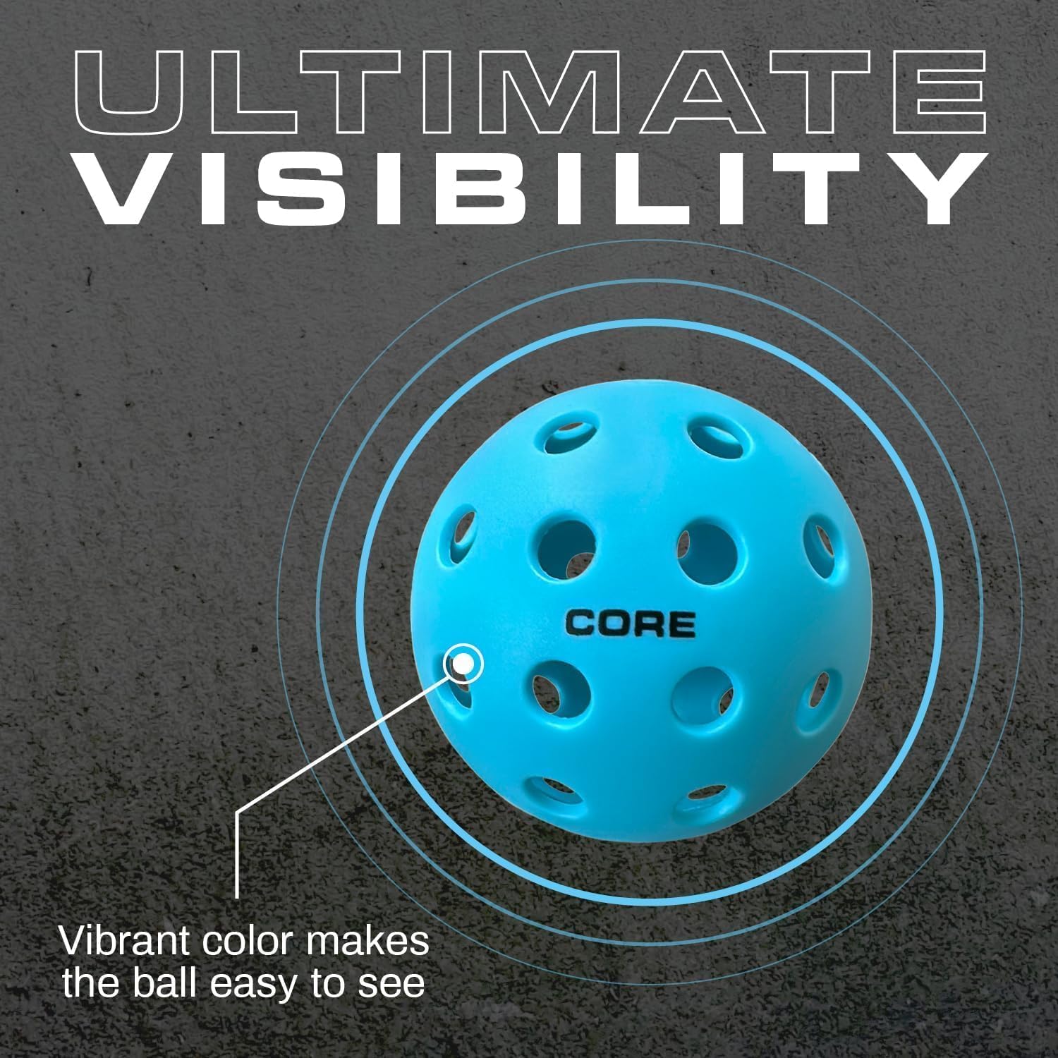 Premium Outdoor Pickleball Balls - USAPA Approved 40-Hole Polypropylene Balls for Professionals & All Skill Levels (Set of 4-50) - Durable Seamless Design for Tournament Play & Backyard Games