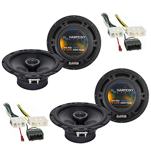 Harmony Audio R65 Speaker Upgrade Kit - Compatible with 2007 Chrysler Aspen - Factory Replacement Speakers (2-Pack) - Enhanced Sound Quality for Car Audio & Road Trips