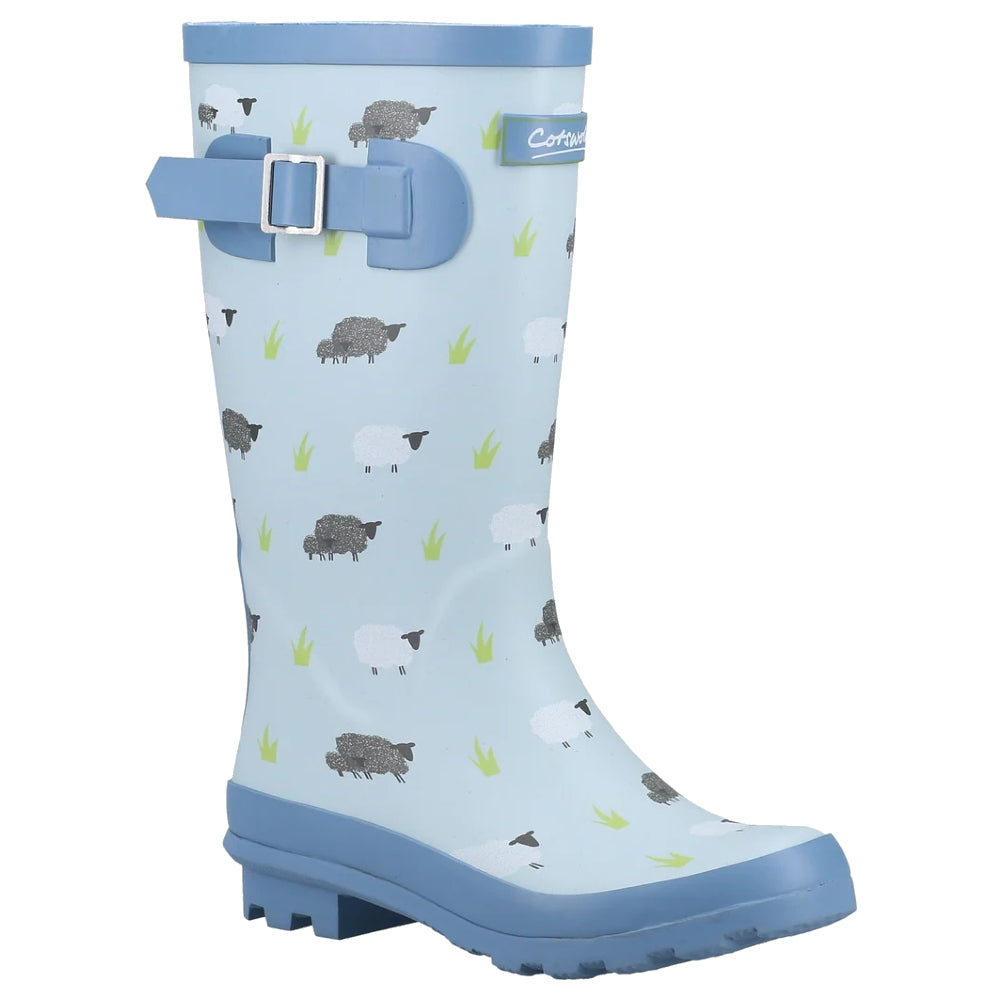 Cotswold Kids' Farmyard Rain Boots - Waterproof Rubber Wellington Boots for Boys & Girls - Perfect for Outdoor Play, Farm Visits & Muddy Puddles