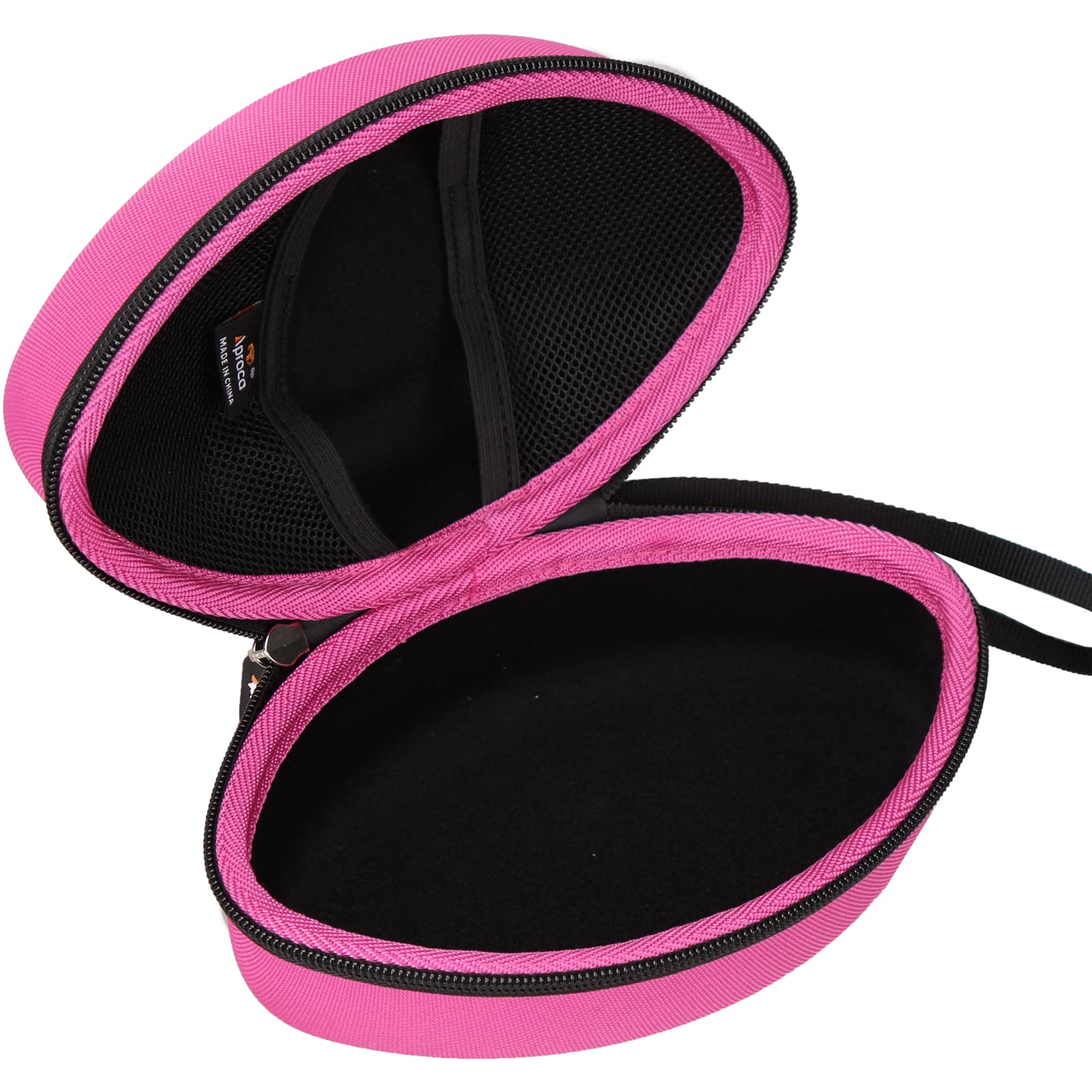 Aproca Hard Travel Storage Case for AILIHEN C8 & Tribit XFree Tune Headphones - Folding Lightweight Protective Headset Case (Red) - Perfect for Travel, Commuting & Headphone Storage