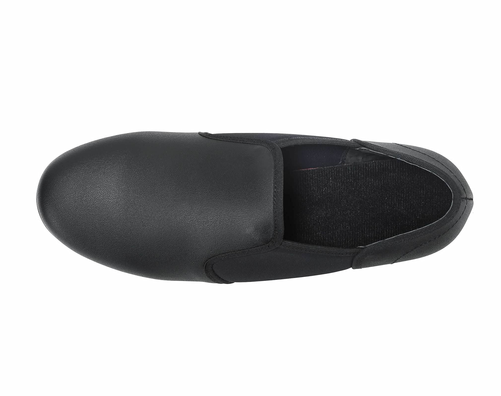Dynadans Manmade Leather Slip-On Tap Dance Shoes for Women & Men - Comfortable & Durable for Practice, Performances, and Social Dancing