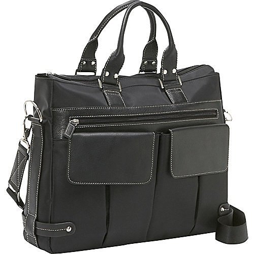 Bellino The Euro Ladies Laptop Tote Bag - Stylish & Spacious Work Tote for Women, Perfect for Office, Business Travel & Commuting