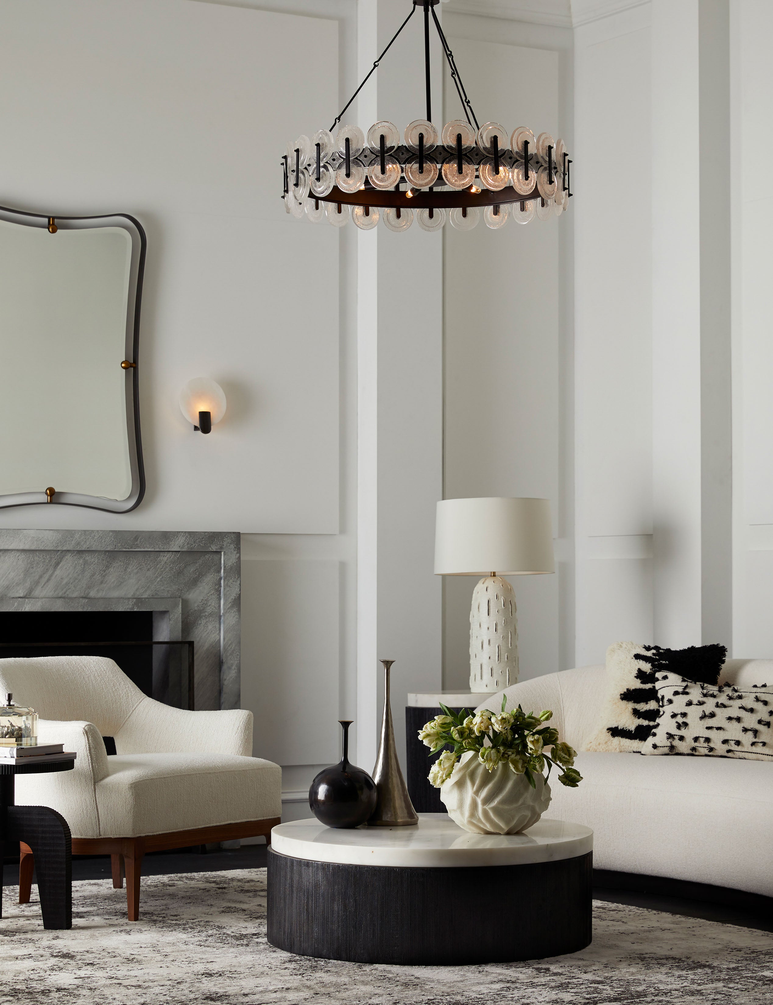 Arteriors Janey Mirror - Elegant Wall Mirror for Home Decor | Perfect for Living Room, Bedroom & Entryway