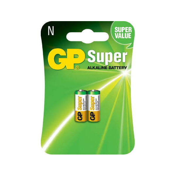 GP LR1 N Battery 2-Pack - Long-Lasting Alkaline Power for Toys, Flashlights & Medical Devices