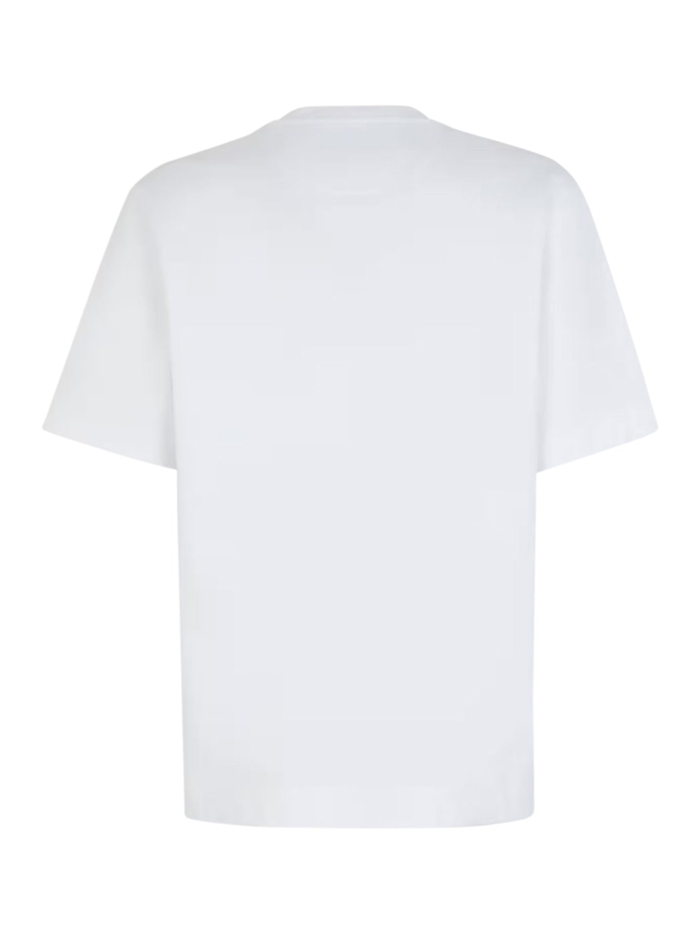 FENDI ROMA Cotton T-Shirt for Men - Premium Luxury Short Sleeve Tee - Casual & Streetwear Style - Perfect for Everyday Wear, Outings, and Fashion Events