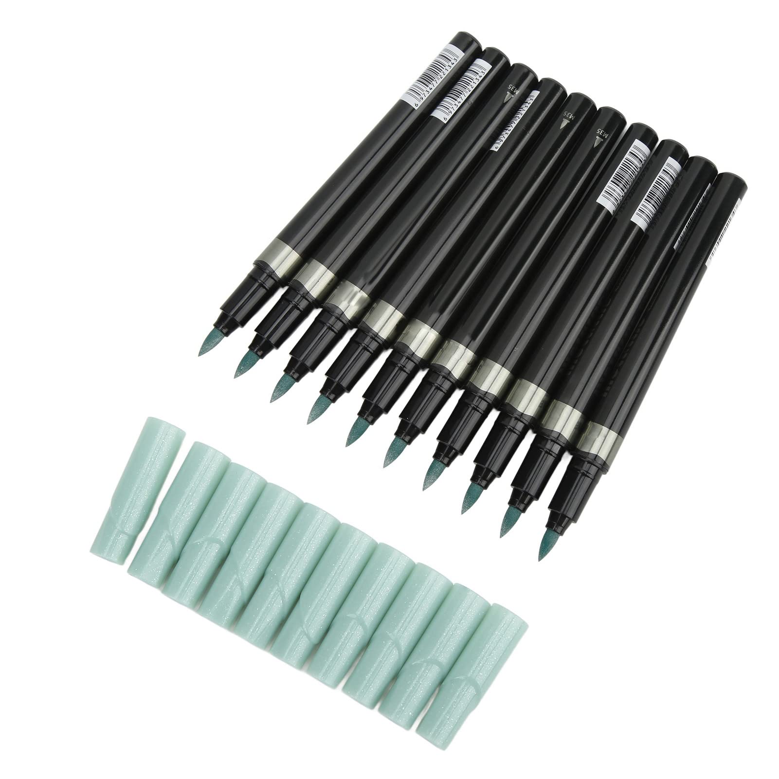 Metallic Markers Pens Set - Water-Based Quick-Drying Paint Markers with Rounded Tip for DIY Art, Doodling, Writing & Note Taking - Perfect for Journals, Planners, Sketchbooks & Craft Projects